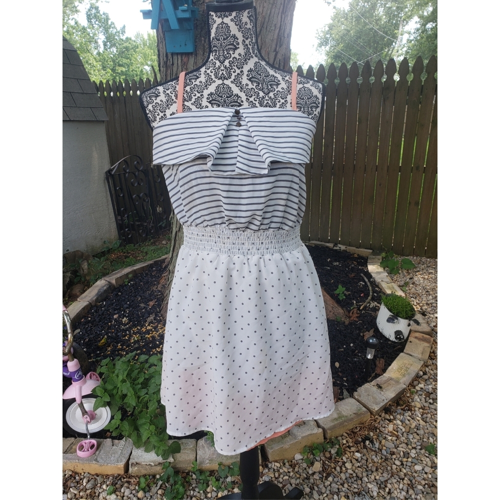 💃 3/15 Cute sailor style sun dress